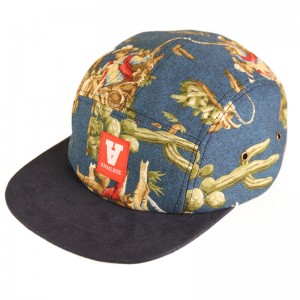 Cowboys & Horses (Navy) 5 Panel