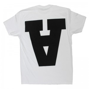 Varsity A Tee (White)